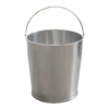 Seau acier inox 25L
