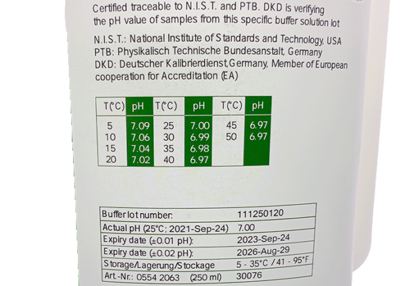 (1342) Solution Tampon Ph7 Testo 4