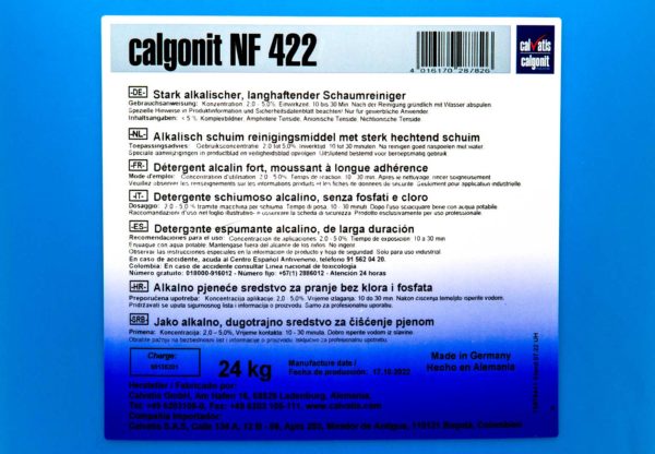(1875)calgonit nf 422 alcalin moussant sans chlore 24kg.1