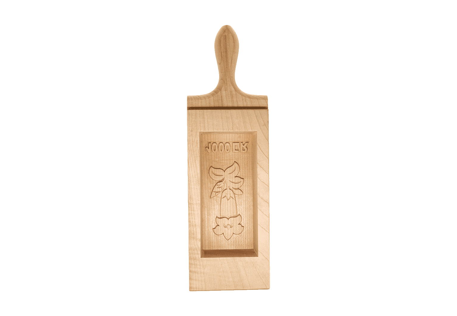 Moule à Biscuits Réutilisable En Bois - Forme Cerf Gravé - Pour Sablés, Chocolat, Décorations Fêtes