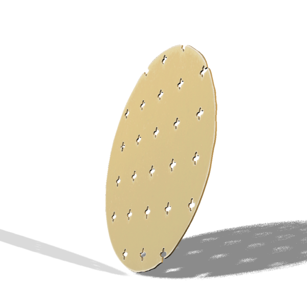 Marque en caséine ronde diamètre et couleur au choix