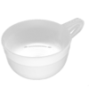 Louche à chaudière ronde, dia.20cm