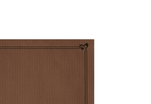 (0000)set de table chocolat.1