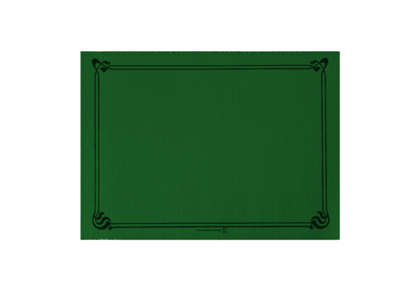 (0000)set de table vert jaguar.2