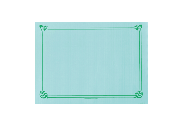 (0005)set de table vert d'eau.2