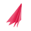 Serviette de table  " double point" Ecolabel, fuchsia 1/4 – Image 2