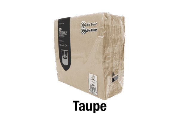 (3217)serviette de table taupe.1