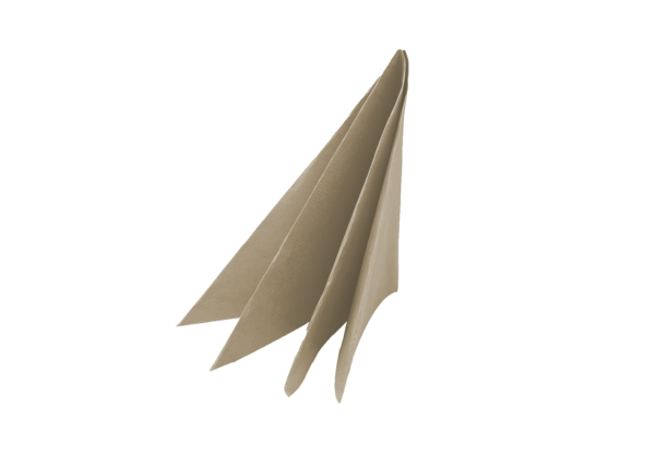 (3217)serviette de table taupe.2