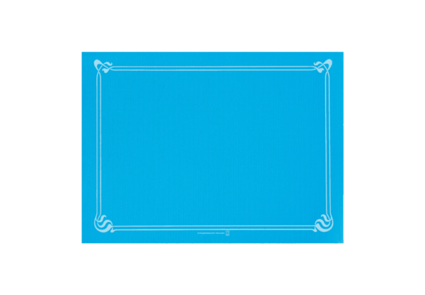 (3221)set De Table Bleu Turquois.2
