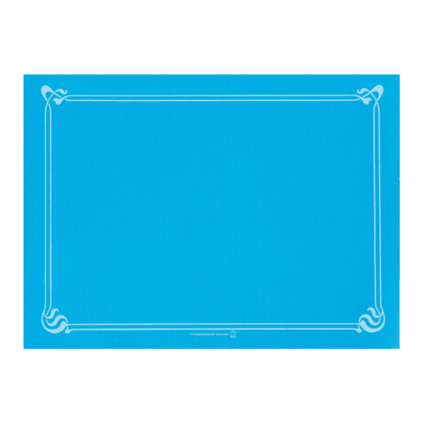 (3221)set De Table Bleu Turquois.2