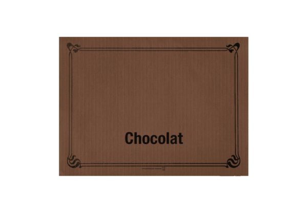 (3496)set de table chocolat.2