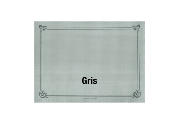 (3530)set de table gris.2