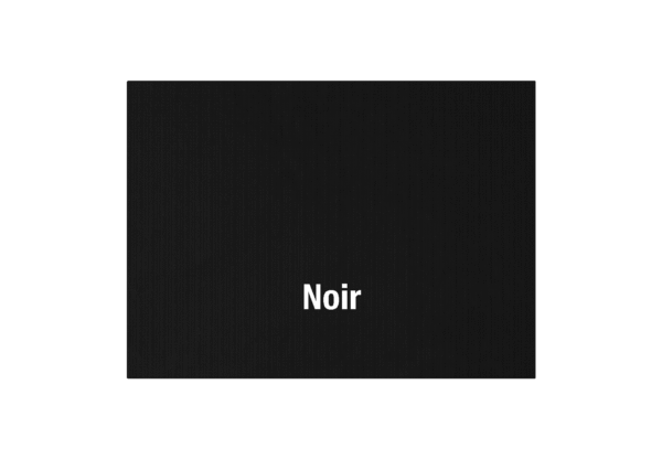 (3653)Set de table Noir.2