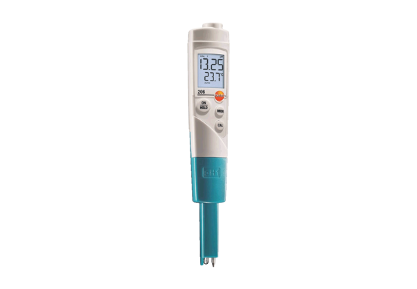(2226)ph Mètre Testo 206 Ph1 Avec Capuchon D'immersion.2
