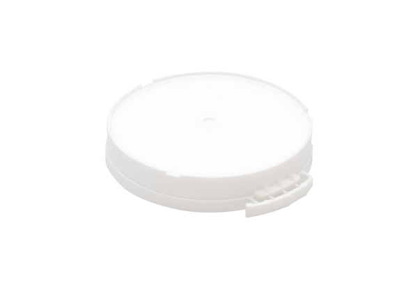 (2654)couvercle Pour Verre à Yogourt Blanc, 54,5mm..1