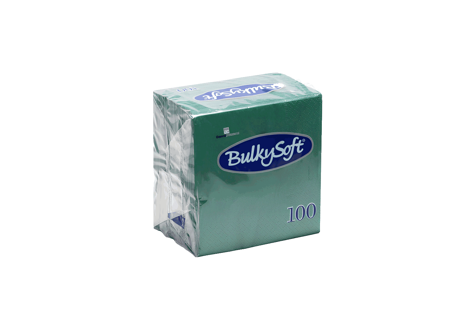 (3459)serviette Bulky Soft Vert Sapin