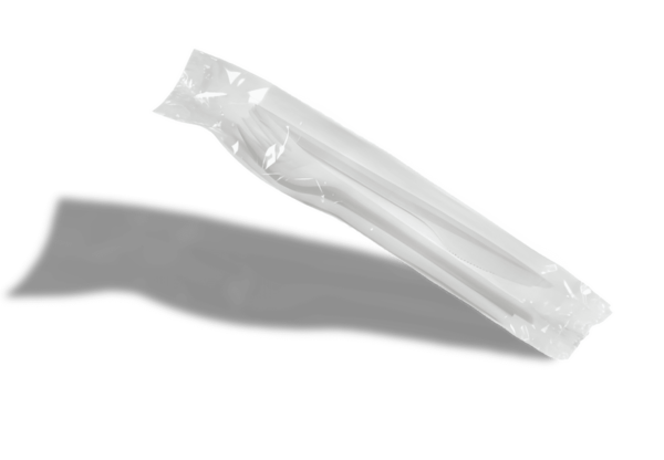 (1429)set Couteau Fourchette Serviette Eco Echo ( 250 Pces).2