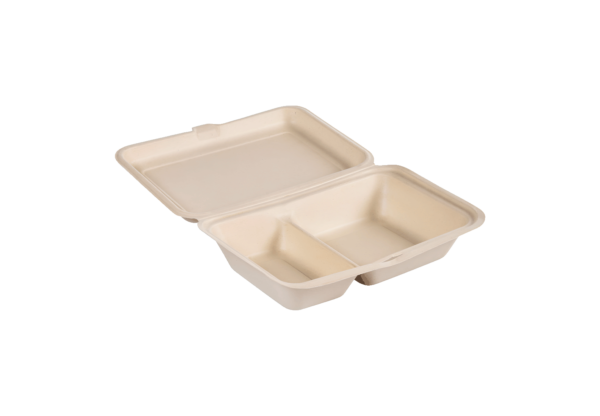 (1508)coffret Repas En Bagasse 'hamburger Frites'' (250 Pièces).1