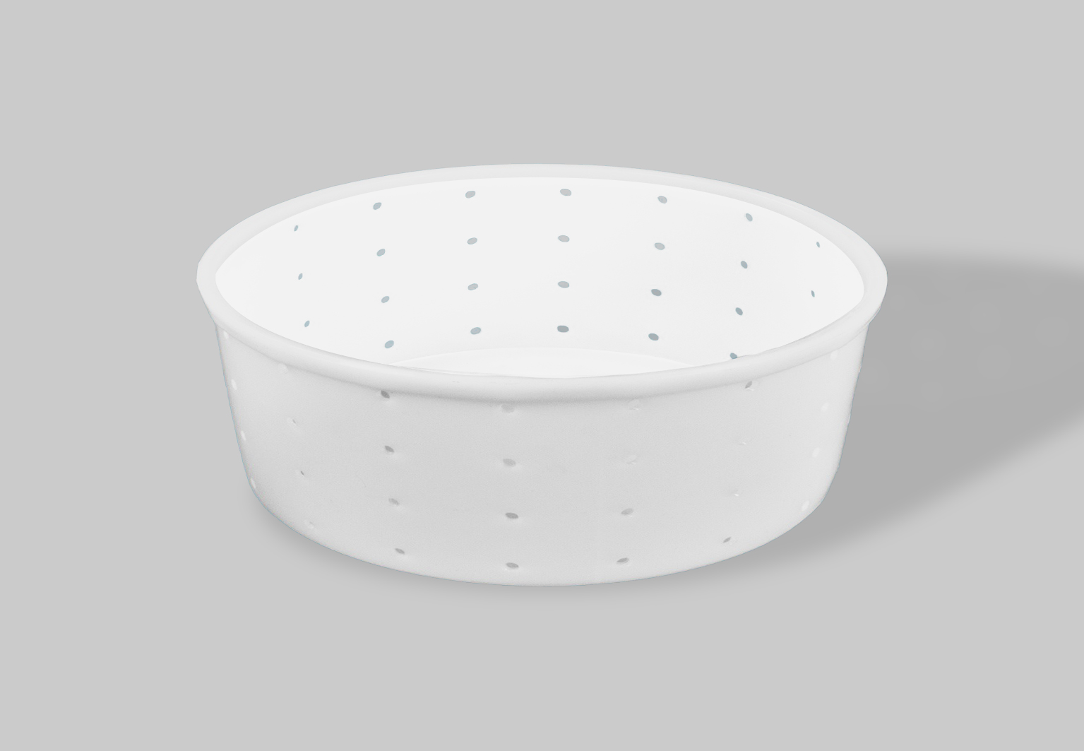 (3507)moule à pâte molle perforé fin avec fond dia 190 180 mm, hauteur 93 mm.01