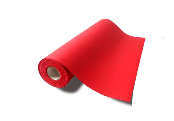 Nappe Dunicel, 1.25 X 25 M, Rouge (2 Rouleaux).1