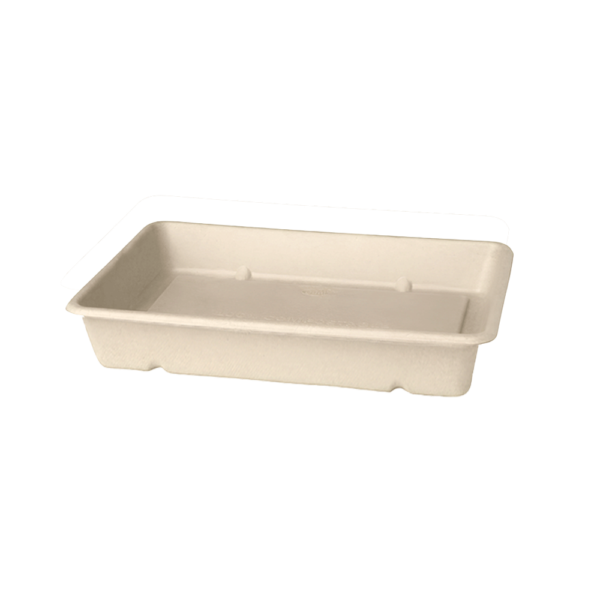 (1528)boite Menu En Bagasse Marron 230x155x46mm, 1200ml (480 Pièces)