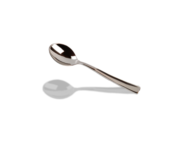 (1879)cuillère Argenté En Ps Stable 17.5cm (100 Pièces).1