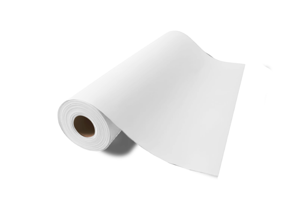 (2090)nappe Evolin, Blanc, Dim. 1.20 X 20 M (2 Rouleaux) .2