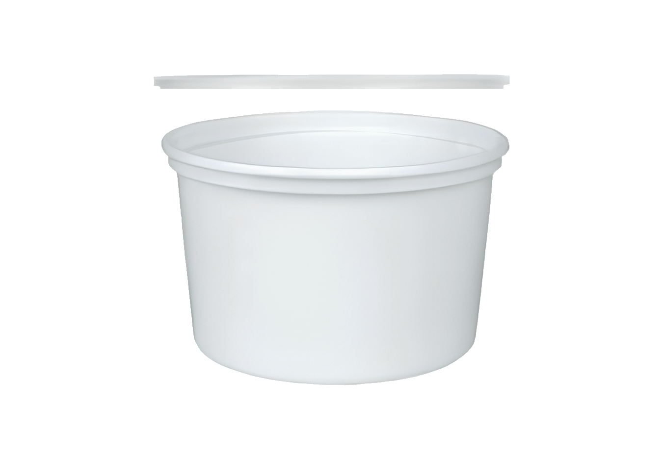 (3034)gobelet traiteur, pp, blanc, 500 gr, fermeture de sécurité .1
