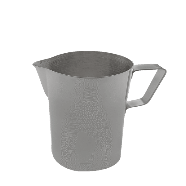 (3313)pot à crème, inox, 2 l