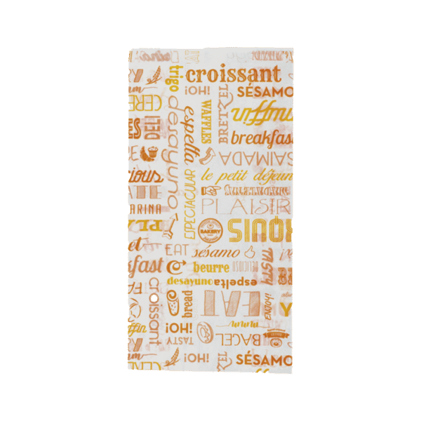 (3349)sachets en papier 'parole'', 14+7x26 cm, blanc (500)'.1