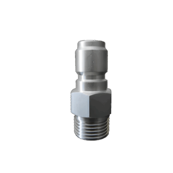 (3384)accoupleur rapide mâle 1 2 inox