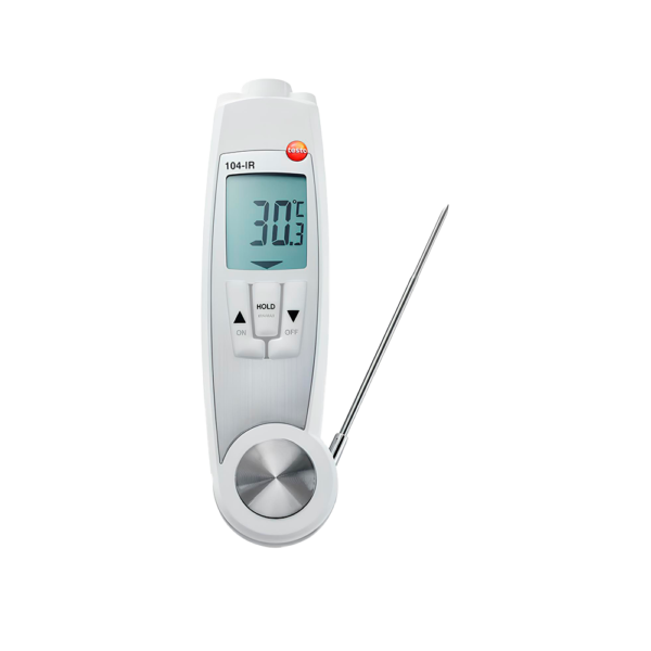 (3655)thermomètre Digital Testo 104 Ir, étanche