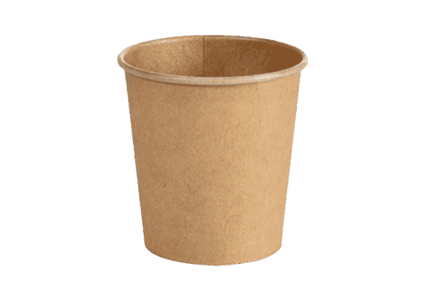 (3417)gobelet, 12 cl, carton, marron.1