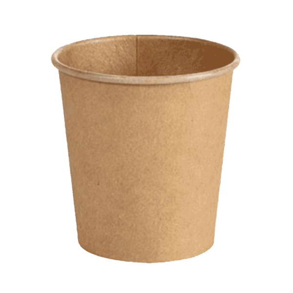 (3417)gobelet, 12 cl, carton, marron.1