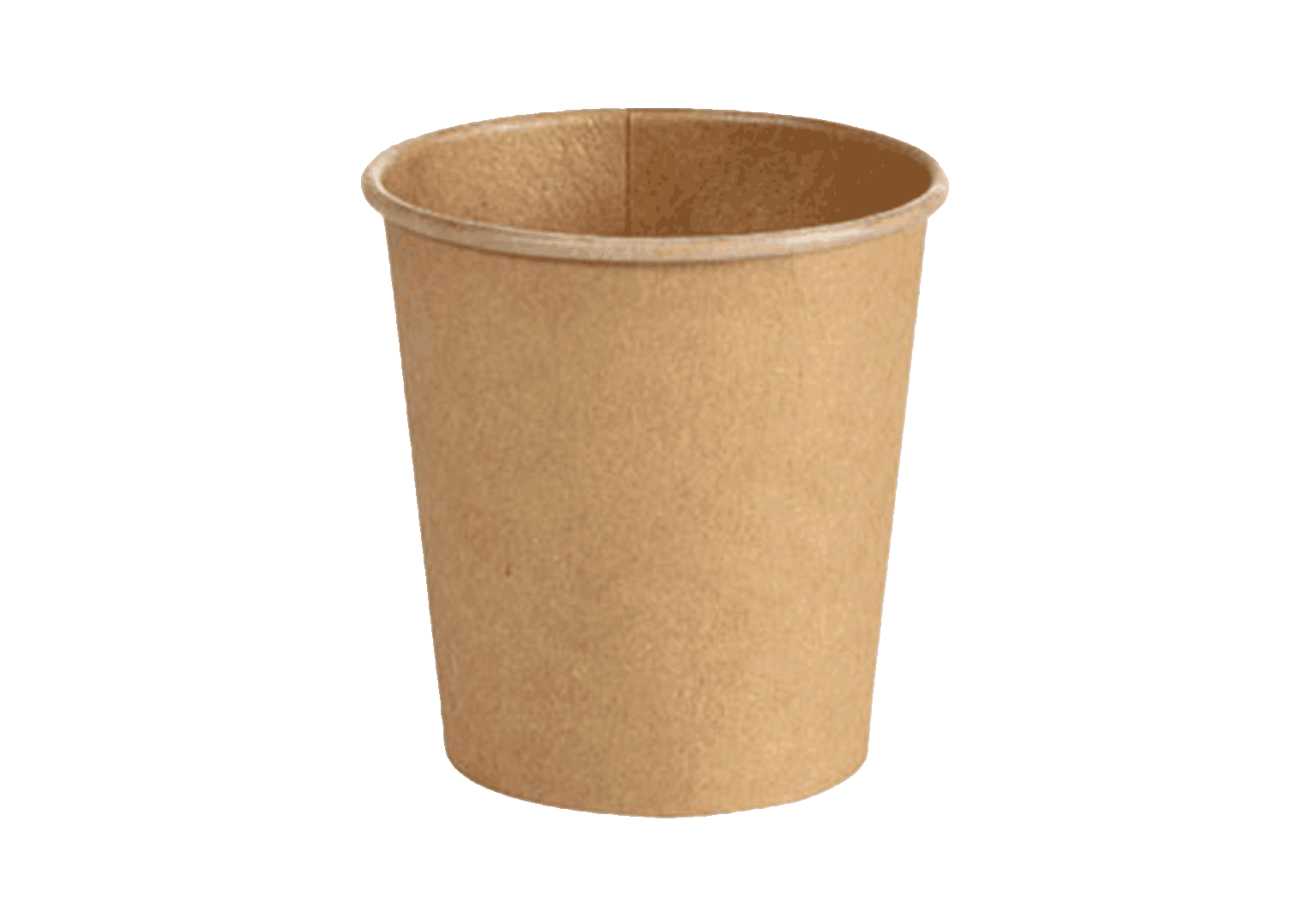 (3417)gobelet, 12 cl, carton, marron.1
