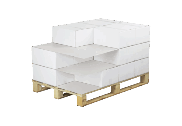 (3424)intercalaire palette en carton compact.1