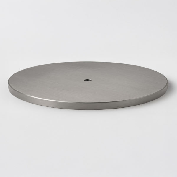 (3430)poids à presser, inox, pour moule rond dia. 174 8 mm .1psd.1