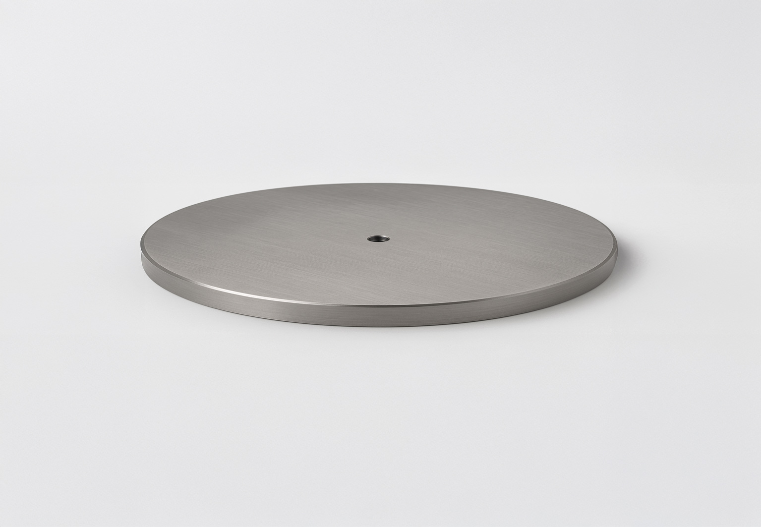 (3430)poids à presser, inox, pour moule rond dia. 174 8 mm .1psd.1