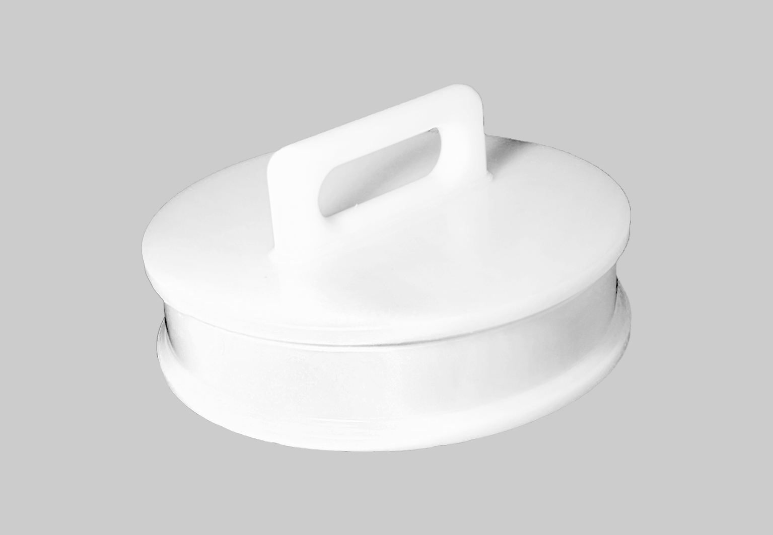 (3463)poids à presser, pour moule rond dia. 325 mm, rainuré, avec poignée (16 kg)