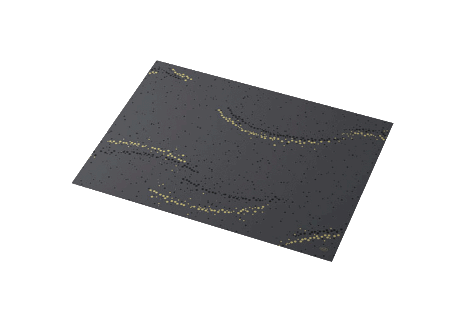 (3479)set de table dunicelgoldenstardustblack