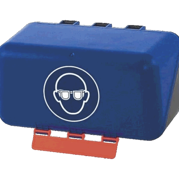 (3488)uvex box bleu, pour les lunettes