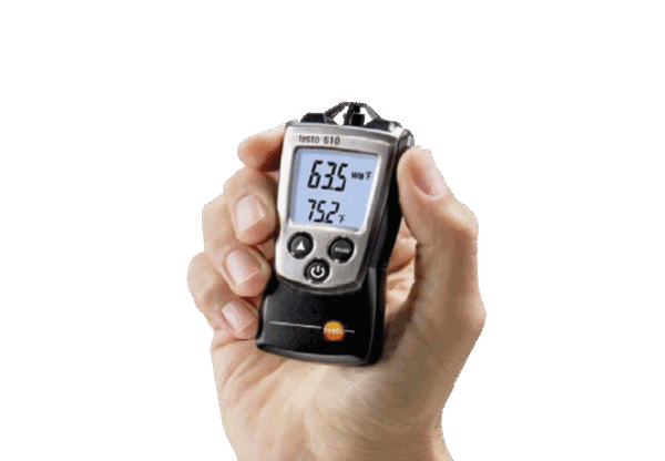 (3077)thermo hygromètre testo 610 .1