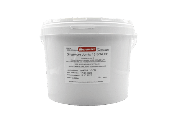 (3095)arôme à yogourt brassé, gingembre (15 kg).2