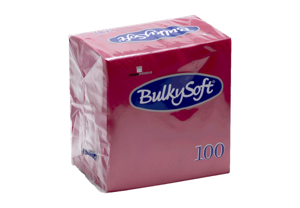(3170)serviette bulky soft bordeau