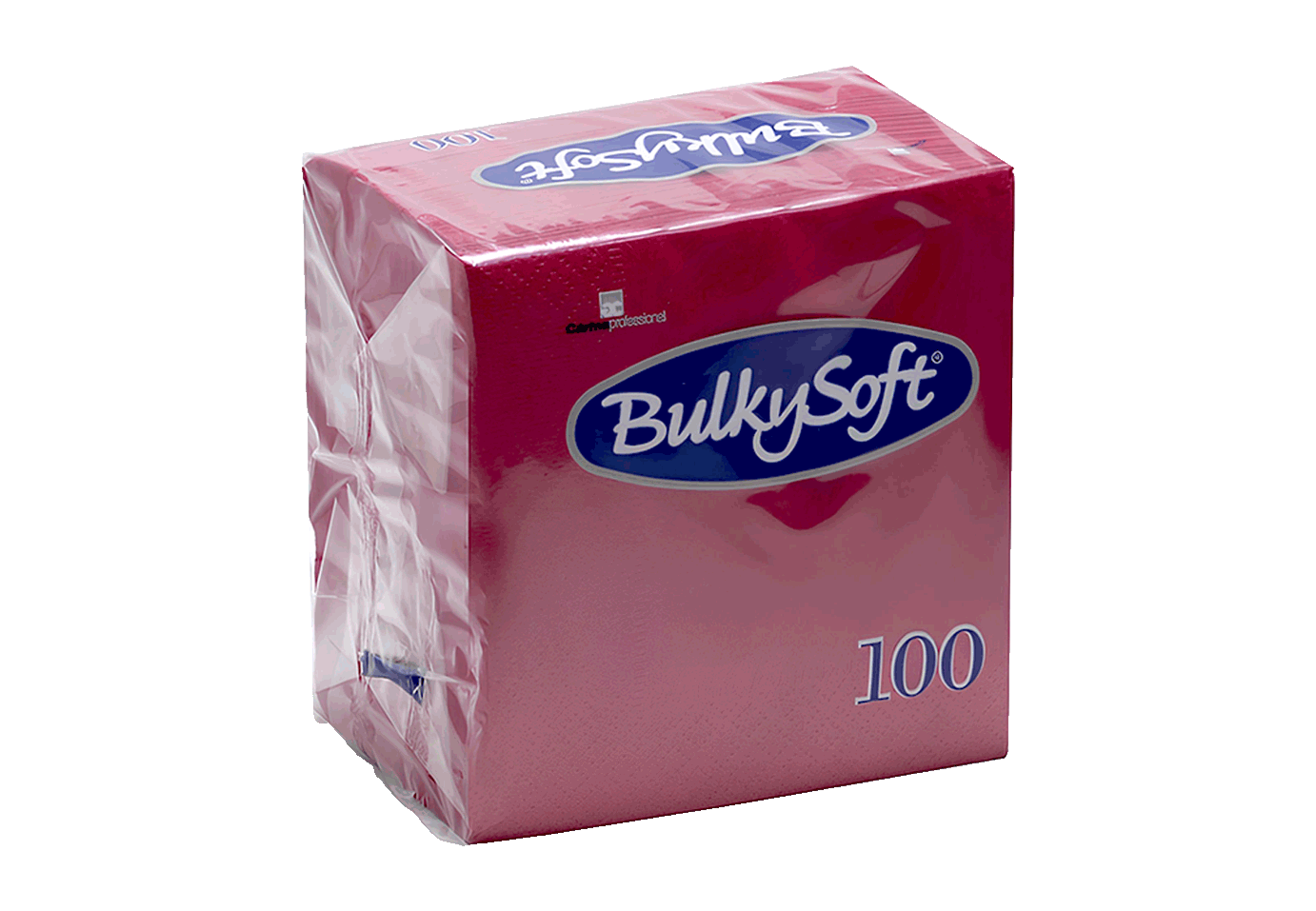 (3170)serviette bulky soft bordeau