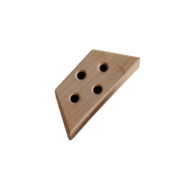 (3203)blocs fixateur en bois pour cercle à gruyère