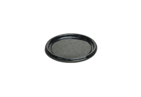 (3288)assiette à jeter marbré, dia. 23cm.1
