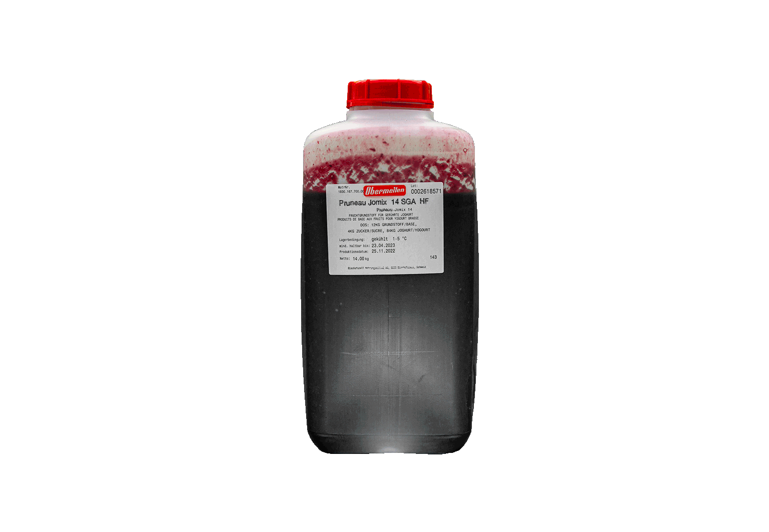 (2898)arôme à yogourt brassé, pruneau (14 kg) .2