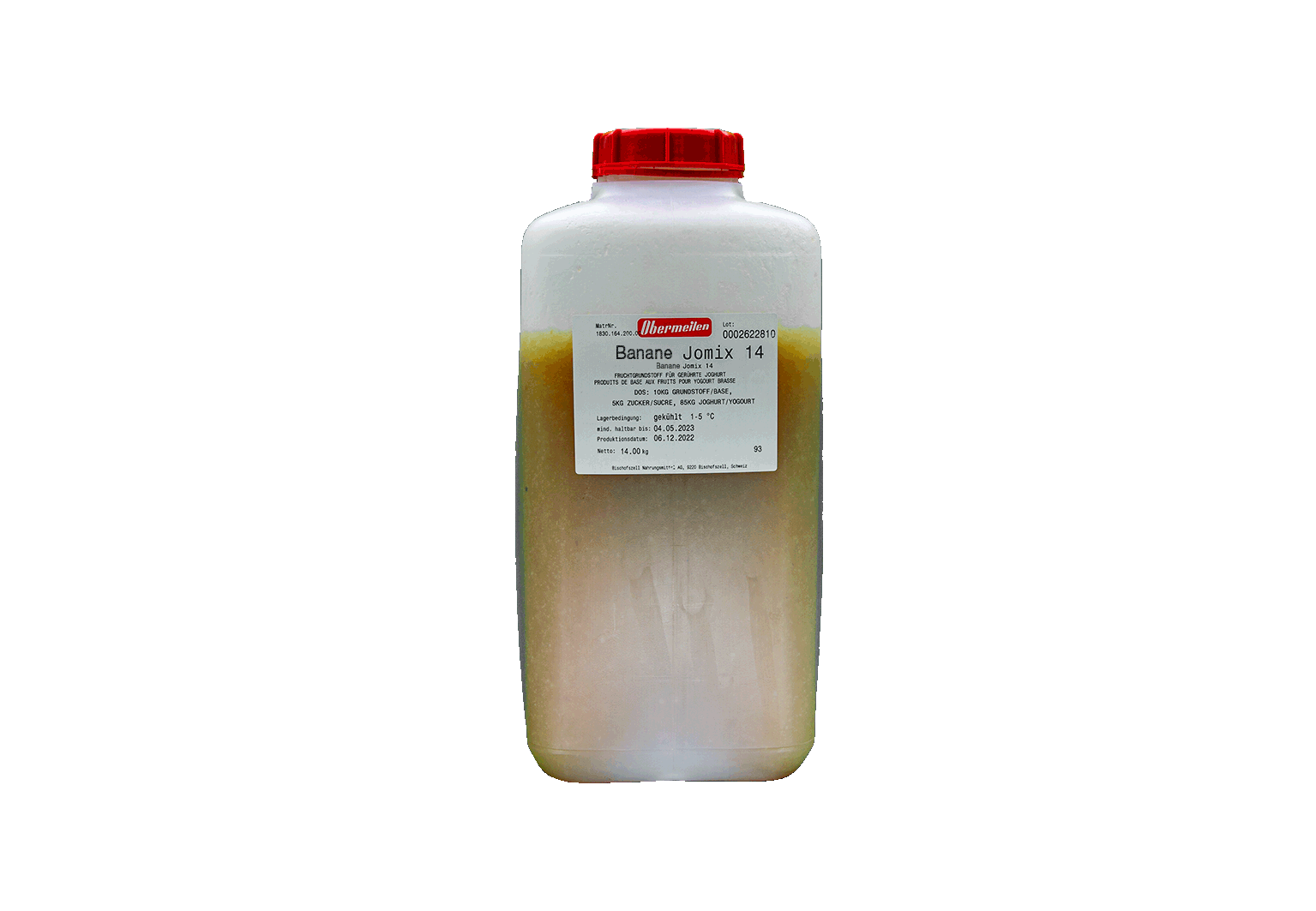 (2995)arôme à yogourt brassé, banane (14 kg) .2
