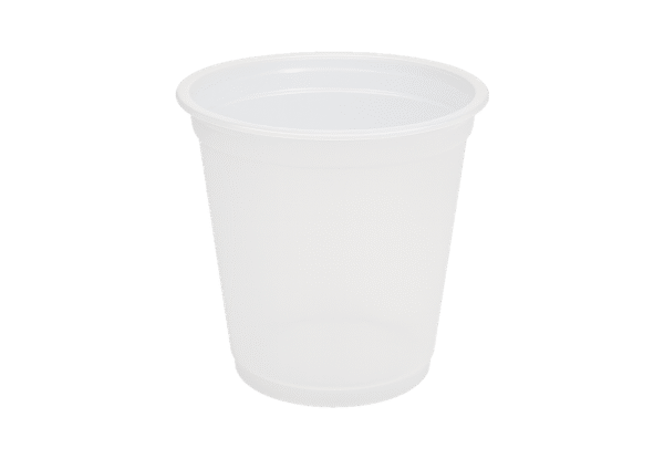 Gobelet en plastique translucide